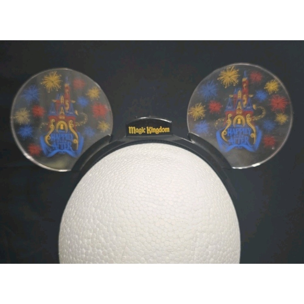 Disney Magic Kingdom "Happily Ever After" Light-up Mickey Ears Needs Batteries